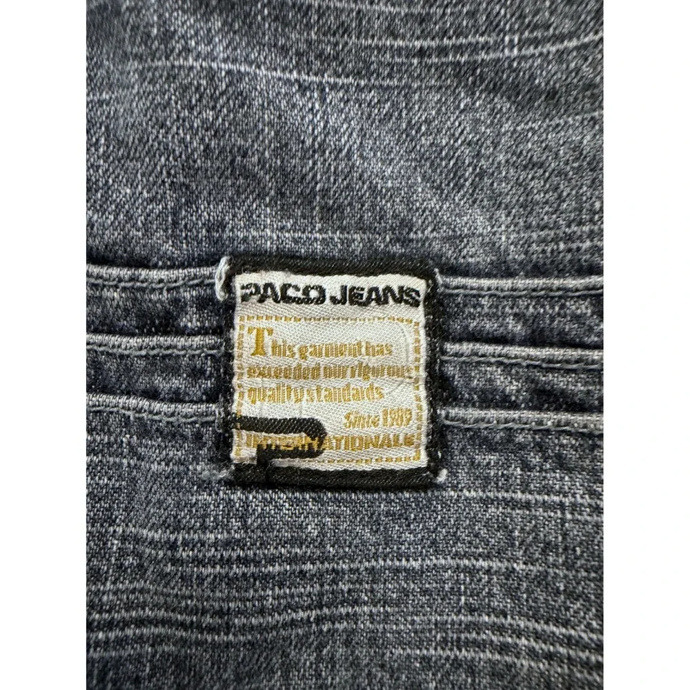 Y2K Paco Jeans Carpenter Grungee 90s Shorts Skater Faded Utility Baggy Mens 44
